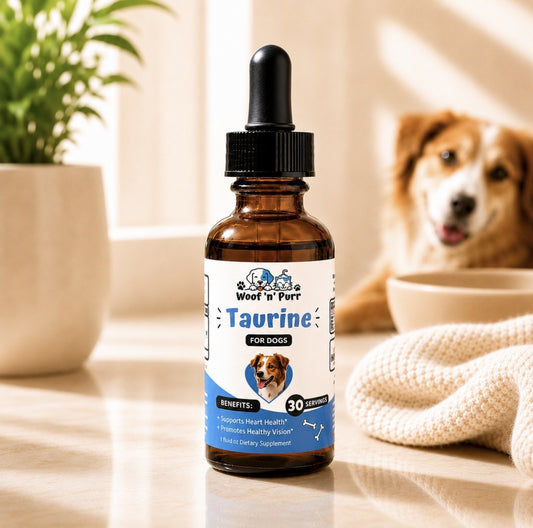 Taurine for Dogs – Heart & Vision Support Supplement | 1, 2 & 4-Pack