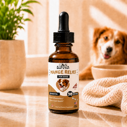 Mange Relief for Dogs – Skin & Coat Support | 30 Servings