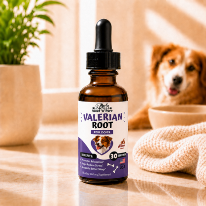 Valerian Root for Dogs – Calming & Stress Support | 30 Servings