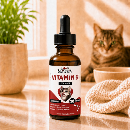 Vitamin B for Cats – Energy & Brain Support | 30 Servings