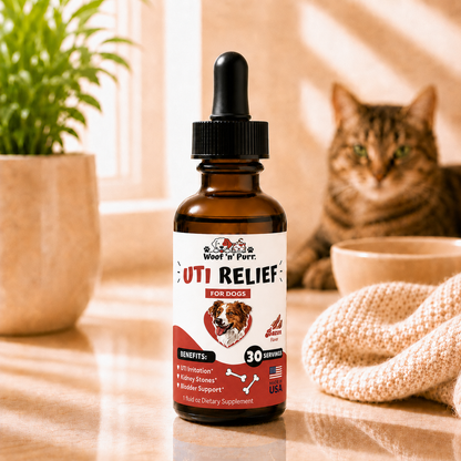 UTI Relief for Dogs – Bladder & Urinary Support | 30 Servings