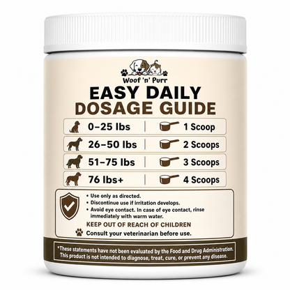 Turkey Tail Mushroom for Dogs – Organic Immune Support | 200 Servings | Woof 'n' Purr