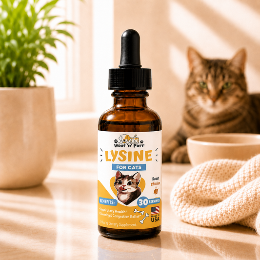 Lysine for Cats – Respiratory & Immune Support | 30 Servings
