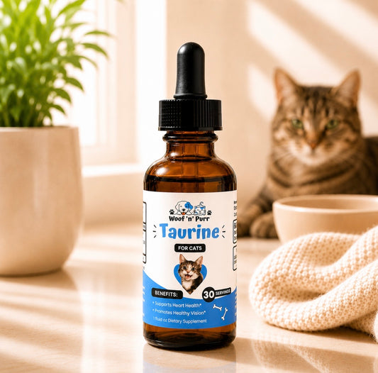 Taurine for Cats – Heart & Vision Support Supplement | 1, 2 & 4-Pack